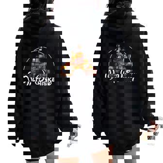 モルトウイスキー、 Malt Whiskey 面白いウイスキーパロディー レディース オーバーサイズ パーカー バックプリント - Kawaiitshirt