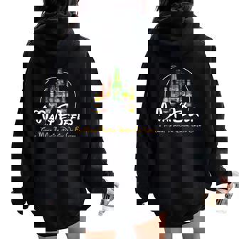 モルトビールパロディー Malt Beer Most Magical Drink On Earth レディース オーバーサイズ パーカー バックプリント - Kawaiitshirt