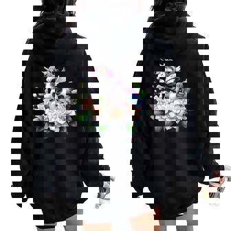 ユニコーン ライディング クチナシ 男の子 女の子 男性 女性 キッズ 大人 レディース オーバーサイズ パーカー バックプリント - Kawaiitshirt