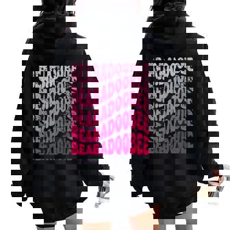 レトロ Beabadoobee 名前 パーソナライズ Beabadoobee レディース オーバーサイズ パーカー バックプリント - Kawaiitshirt