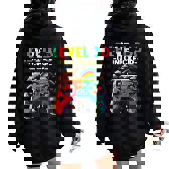 レベル 30歳 男性 女性 ゲーミング 30代 30歳 誕生日 レディース オーバーサイズ パーカー バックプリント - Kawaiitshirt