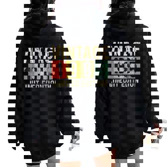 ヴィンテージ 1985 40歳の誕生日プレゼント 男性 女性 40歳 レディース オーバーサイズ パーカー バックプリント - Kawaiitshirt