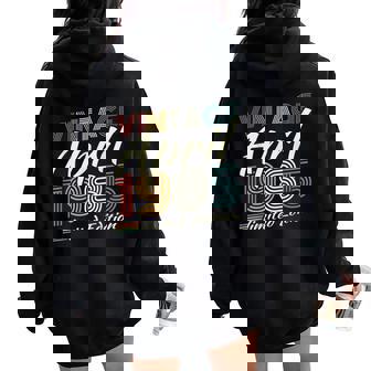 ヴィンテージ 1985年4月 40歳の誕生日プレゼント 男性 女性 レディース オーバーサイズ パーカー バックプリント - Kawaiitshirt