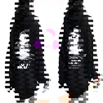 古希祝い シマエナガ 鳥 北海道 男性 父 女性 母 ちゃんちゃんこ 古希お祝い 70歳 かわいい レディース オーバーサイズ パーカー バックプリント - Kawaiitshirt