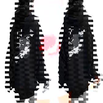 日本地図 国地図 日本人 恋人へのギフト 男性 女性 子供 レディース オーバーサイズ パーカー バックプリント - Kawaiitshirt