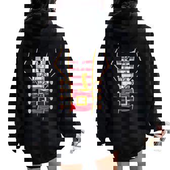 海賊、衣装、子供、女性、男性、子供、男の子、女の子 レディース オーバーサイズ パーカー バックプリント - Kawaiitshirt