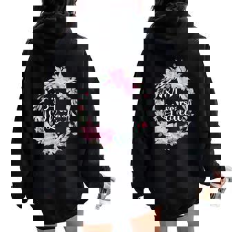 花柄 84歳 誕生日 男性 女性 84歳 誕生日 レディース オーバーサイズ パーカー バックプリント - Kawaiitshirt