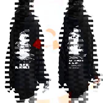 還暦祝い シマエナガ 鳥 北海道 男性 父 女性 母 ちゃんちゃんこ 還暦お祝い 60歳 かわいい レディース オーバーサイズ パーカー バックプリント - Kawaiitshirt