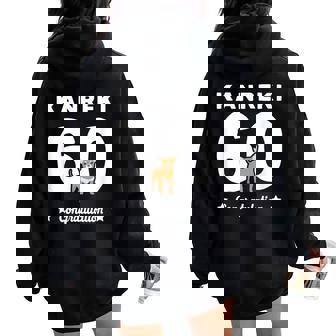 還暦祝い 男性 女性 人気 いぬ 犬 チワワ 犬好き かわいい おしゃれ 家族写真 服装 レディース オーバーサイズ パーカー バックプリント - Kawaiitshirt