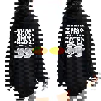 面白い フォーアート 男性 女性 ベトナムヌードル スープ しゃれ レディース オーバーサイズ パーカー バックプリント - Kawaiitshirt