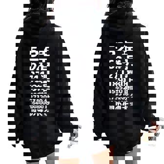 面白い52歳の誕生日の古いメーター 面白い52歳のギフト 女性 男性 面白い電卓 52歳の誕生日のギフト レディース オーバーサイズ パーカー バックプリント - Kawaiitshirt