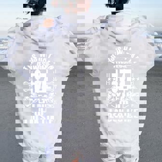 男性、女性、84歳の誕生日への84歳の誕生日プレゼント 長袖tシャツ レディース オーバーサイズ パーカー バックプリント - Kawaiitshirt