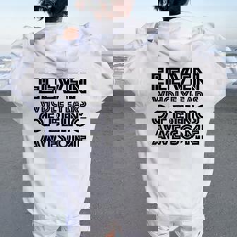 11歳の誕生日シャツギフト年齢11歳男の子女の子 レディース オーバーサイズ パーカー バックプリント - Kawaiitshirt