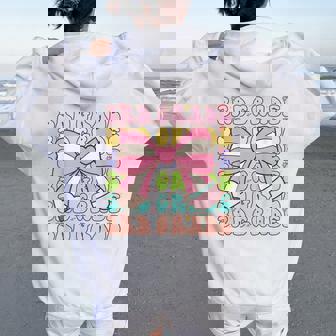 3Rd Grade Girls Pen Rosy Cute Tie Back To School Third Grade Women Oversized Hoodie Back Print | Mazezy