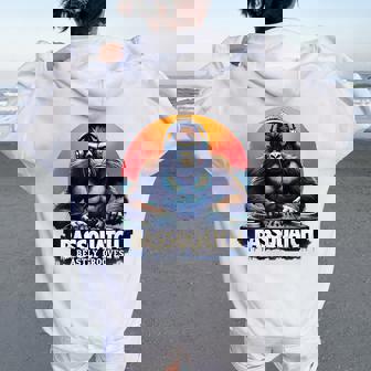 Bassquatch – Groovyasquatch Djデザイン 音楽愛好家向け レディース オーバーサイズ パーカー バックプリント - Kawaiitshirt