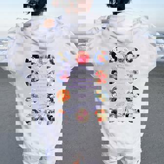 Beauty Flower（10） 長袖tシャツ レディース オーバーサイズ パーカー バックプリント - Kawaiitshirt