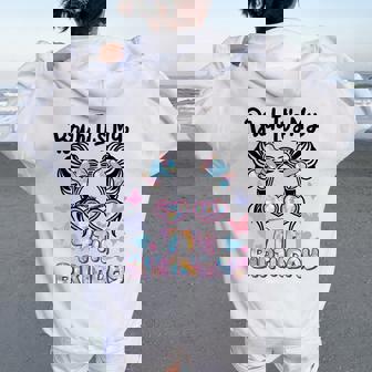 Bruh It's My 7Th Birthday レトロ キッズ 7歳 誕生日 女の子 長袖tシャツ レディース オーバーサイズ パーカー バックプリント - Kawaiitshirt