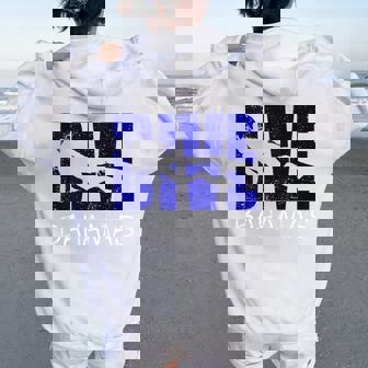 Buceo Bahamas Buceo Aventuras Para Buzos Buceo Es In Mangas Women Oversized Hoodie Back Print - Regaloses