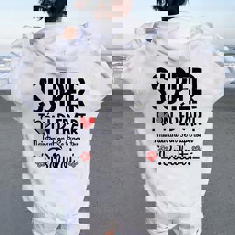 Cadeau Départ Retraite Humour Collègue Pot De Départ Sweat à capuche oversize pour femme avec imprimé dans le dos - Cadeauxyz