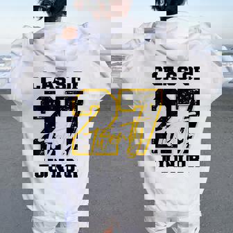 Class Of 2027 Junior High School Back To School 11Th Grade Women Oversized Hoodie Back Print - Thegiftio