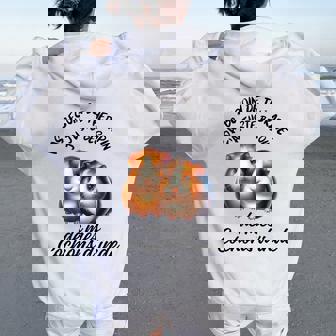 Cochons D'inde Cadeau Humour Rongeur Homme Sweat à capuche oversize pour femme avec imprimé dans le dos - Cadeauxyz