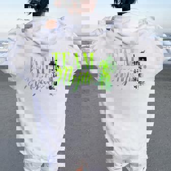 Cocktail Team Mojito Pour Enterrement Deie De Jeune Fille Pour Barman Sweat à capuche oversize pour femme avec imprimé dans le dos - Cadeauxyz