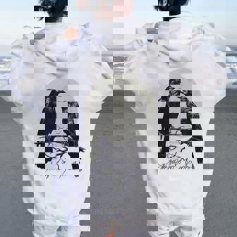 Divertidos Regalos De Cuervo De Asesinato Para Es Y Hombres Women Oversized Hoodie Back Print - Regaloses