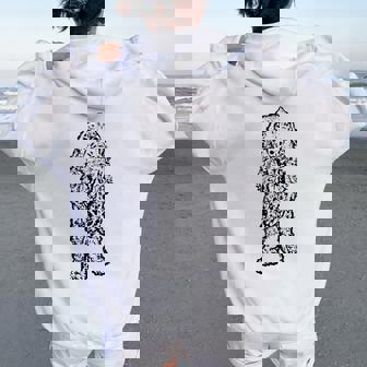 English Cockerpaniel Mom Dog Dadhow コッカースパニエル レディース オーバーサイズ パーカー バックプリント - Kawaiitshirt