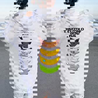 The Evolution Of Banana Novelty Graphic & Cool s レディース オーバーサイズ パーカー バックプリント - Kawaiitshirt