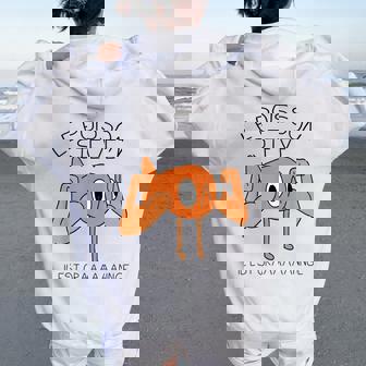 Fish Le Poissonteve Pour Enfants Et S Sweat à capuche oversize pour femme avec imprimé dans le dos - Cadeauxyz