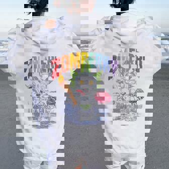 Grandma スケルトン ハロウィン コスチューム パーティー衣装 長袖tシャツ レディース オーバーサイズ パーカー バックプリント - Kawaiitshirt