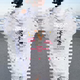 Happy Mother's Day To The Best Dog Mom Doberman Lover Women Oversized Hoodie Back Print | Mazezy