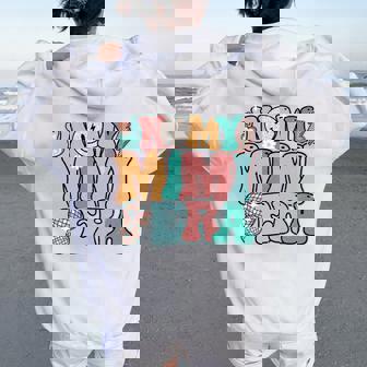 In My Mimi Era Groovy Leopardmile Face New Grandma Grandma 長袖tシャツ レディース オーバーサイズ パーカー バックプリント - Kawaiitshirt