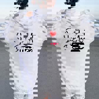 J'ai Dit Oui Evjf Future Mariée -Cadeau Evjf Sweat à capuche oversize pour femme avec imprimé dans le dos - Cadeauxyz