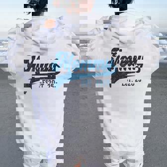 Mommy Est 2025 Mommy To Be New Mommy Pregnancy レディース オーバーサイズ パーカー バックプリント - Kawaiitshirt