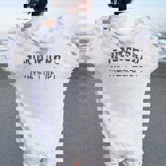 Mumford Axel ビバリーヒルズ 警官 フィス エド デクト 80年代 長袖tシャツ レディース オーバーサイズ パーカー バックプリント - Kawaiitshirt