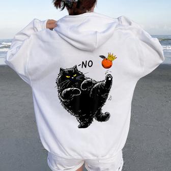 No Kings In America We The People Political Women Women Oversized Hoodie Back Print - Thegiftio UK