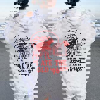 Old 96Er 1980S Great Outdoors & Womens Women Oversized Hoodie Back Print - Thegiftio