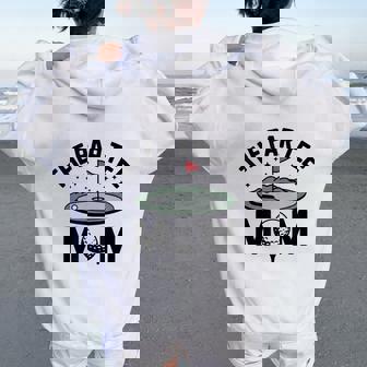 The Par Mom Golf Family Golfer Parents Matching Birthday レディース オーバーサイズ パーカー バックプリント - Kawaiitshirt