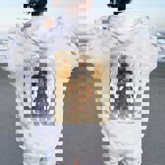 Pinup Girl 男性用 セクシーエンジェルガール 2 バックプリント レディース オーバーサイズ パーカー バックプリント - Kawaiitshirt