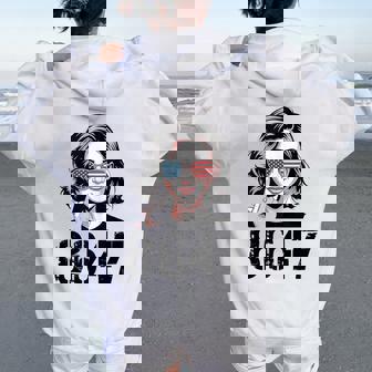 Protest 86 47 Anti Trump 8647 Anti-Trump Women Women Oversized Hoodie Back Print - Thegiftio