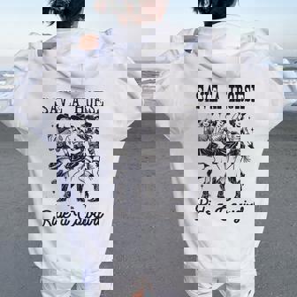 Save A Horse Ride A Cowgirl レトロ ウエスタン ロデオ カントリーガール レディース オーバーサイズ パーカー バックプリント - Kawaiitshirt