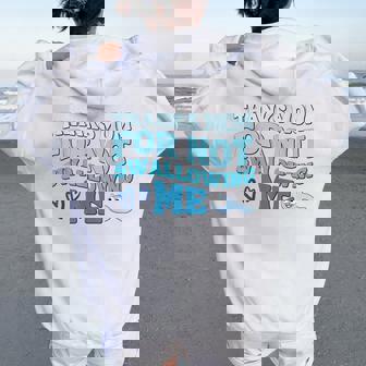 Thank Mom For Notwallow Me 娘 息子 母の日 レディース オーバーサイズ パーカー バックプリント - Kawaiitshirt