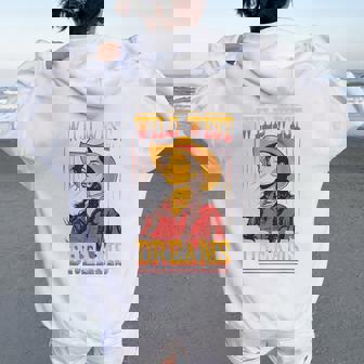 Wild West Dreams Country Western Cowgirl Rodeo グラフィック レディース オーバーサイズ パーカー バックプリント - Kawaiitshirt