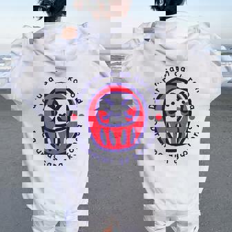 だるま 達磨 だるまさんがころんだ お正月 新年 かわいい おもしろ おしゃれ 男性 女性 キッズ レディース オーバーサイズ パーカー バックプリント - Kawaiitshirt