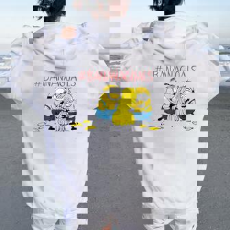 ミニオン Bananagoals レディース オーバーサイズ パーカー バックプリント - Kawaiitshirt