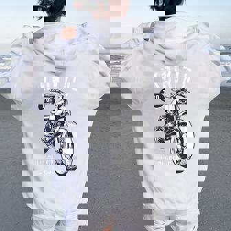 古希祝い バイク好き 車好き 父 男性 女性 クラシックバイク 70歳 I'm Not Old I'm Classic レディース オーバーサイズ パーカー バックプリント - Kawaiitshirt