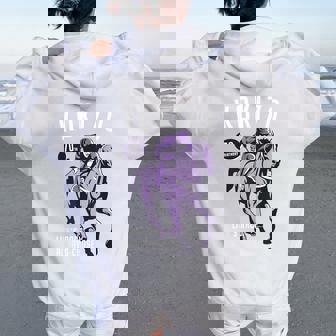 古希祝い 競馬好き うま 馬好き 父 母 男性 女性 70歳お祝い Life's Race Always Chase レディース オーバーサイズ パーカー バックプリント - Kawaiitshirt