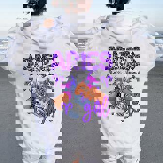 牡羊座 女の子 誕生日 星座 スニーカー ネイル 誕生日 レディース オーバーサイズ パーカー バックプリント - Kawaiitshirt