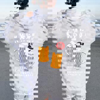 還暦祝い ビール好き 酒好き 父 母 男性 女性 60歳お祝い Cheers To Embracing Life 長袖tシャツ レディース オーバーサイズ パーカー バックプリント - Kawaiitshirt